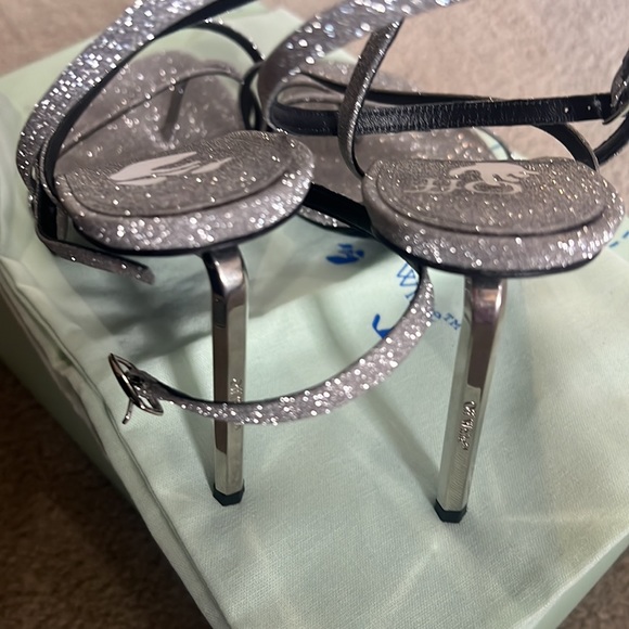 Glitter calf highallen san silver - Picture 3 of 4